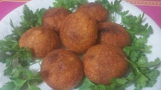 İÇLİ KÖFTE Tarifi, Yapılışı - Stuffed meatballs | Anatolian Supper