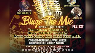 BLAZE THE MIC  Feb 1st PHOENIX LOUNGE