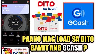 Paano mag Load sa DITO sim gamit ang Gcash Account // Paano mag avail ng Promo sa DITO