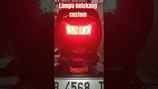 Lampu belakang custom #mekanik #honda #bikers #vario