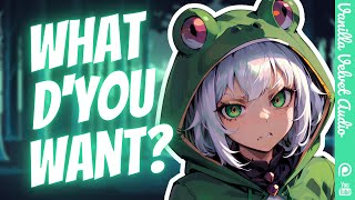 Tsundere Frog Girl is a Secret Princess?! (Monster Girl ASMR RP • A Lil Bit Bratty • Animated!)