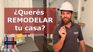 REMODELATUCASA - Arquitectura de pequeñas obras