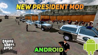 Gta Sa President Mod | President Mod For Gta Sa Android | How to Add President Mod | Gta Sa Android