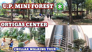 U.P. MINI FOREST and ORTIGAS CENTER CHILLAX WALKING TOUR