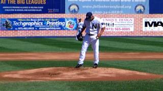 09/13/09 Matt Smith (Newark Bears) in Action On the Mound