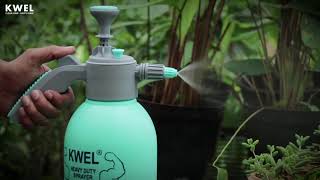 Garden Pump Pressure Lawn Sprinkler Spray Bottle for Pesticides Plants Flowers of KWEL Corporation