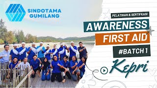 Pelatihan Awareness First Aid Batch 1 Telunas Beach Resort