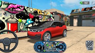 Uber Driving Simulator Taxi Sim🚖✨ #2024 _ Car Games 3D BMW i3 Android jos Gameplay