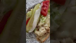 Reviewing Charleys Philly Cheesesteak Chicken California Sandwich