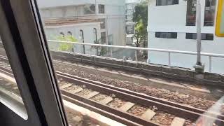 [Tanah Merah bound] Smrt trains KSF C151B set 657/658 from Eunos to Kembangan