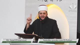 Oni koji se ismijavaju i govore mi bi da vidimo Allaha - Sead ef. islamovic