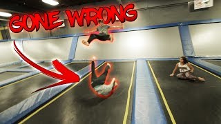 MOST BACKFLIPS IN A ROW CHALLENGE! *fail*