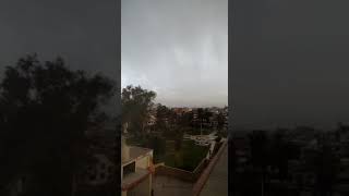 3 tormenta eléctrica - relampagos en Lima 24/05/2021