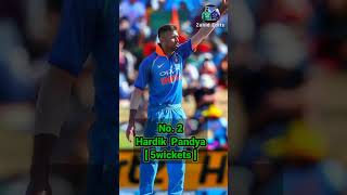 most wickets in India vs New Zealand T20|series 2023🏏 Top 5 Bowler 🔥#shorts #hardikpandya