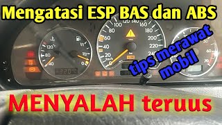 Mengatasi indikator ESP BAS dan ABS Mercedes menyalah