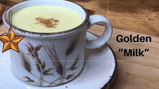 "Sip on Sunshine: Raw Vegan Turmeric Golden Milk Recipe"