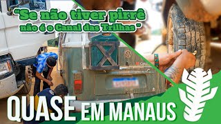 Nosso Pneu Furou Duas Vezes no Caminho para Manaus - Praia da Ponta Negra