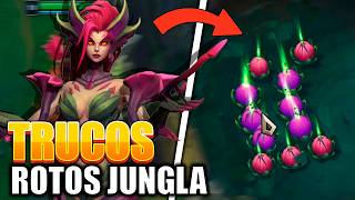 Los TRUCOS más OP que POCOS SABEN de ZYRA JUNGLA😈