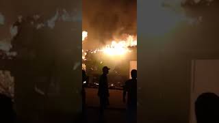 incendio en cerrito valle