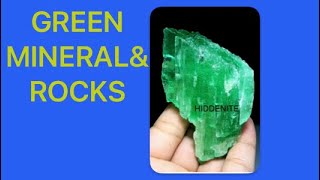 Green Minerals & Rocks