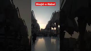 Beautiful view of Masjid-e-Nabwi❤️❤️🕌🤲#viral