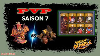 [PVP - SEASON 7] General Drakkisath vs  Hogger - Warcraft Rumble