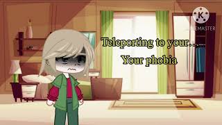 Teleporting to your phobia meme // Animation gacha //