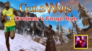 running to DROKNAR'S FORGE as a dervish