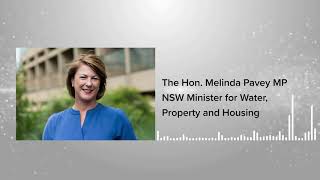 Melinda Pavey MP - water policy in a changing political landscape