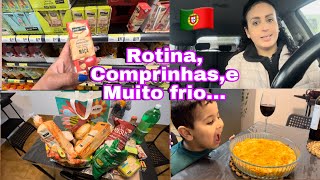 VLOG: Minha rotina em Portugal/ Compras no Pingo Doce🇵🇹