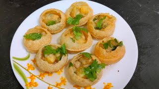 puchka recipe version of panipuri/ Kolkata street style puchka recipe with simple ingredients