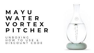 Mayu Vortex Water w/ Discount Code | Unboxing and Demo