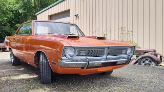 Auction action June 29th 11am 70 Dodge Dart Swinger 340 clone Bellevue Ohio. wadeauctions