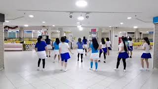 Gelora Asmara 2022 Line Dance - Demo By D'Sisters & Friends LDG #linedance #cjlclan @veetrias