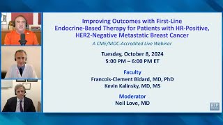 First-Line Endocrine-Based Therapy for Patients with HR+, HER2-Negative Metastatic Breast Cancer