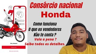 consórcio nacional honda cuidado🤔🤔