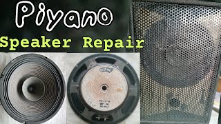 Piyano 12 Inches 100 Watt Speaker Repair Bengali | Orginal Coil | Live Testing