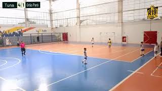 Tuna x Grão Pará sub 8.. Paraense futsal