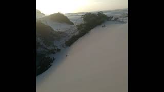 Lençóis Maranhenses,  por do Sol.