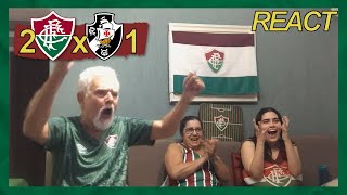 FAMÍLIA TRICOLOR REAGE À 2 FLUMINENSE X 1 VASCO- CAMPEONATO BRASILEIRO 2024