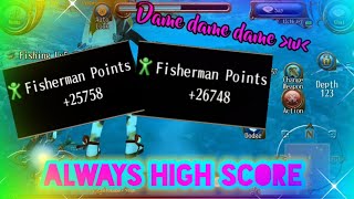 Use this method for high scores [diving] - Toram Online