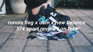 Ronnie Fieg x DSM x New Balance 574 Sport Review/On Feet | philliper_