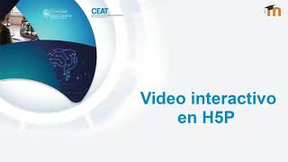 video interactivo en H5P Moodle 2024