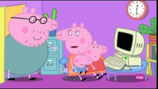 1x14 Peppa Pig en Español - EL TRABAJO DE MAMÁ PIG - Episodio Completo Castellano