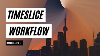 #Shorts Toronto Timeslice Workflow