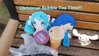 Cinnamonroll Bubble Tea Time!