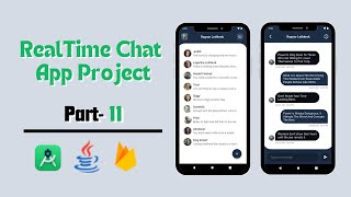 Chatting App tutorial in android studio java | Tutorial #11 |  Firebase auth | #androidstudio