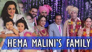 Hema Malini Family | Husband Dharmendra | Daughter | Step Son | Father | Mother | Gyan Junction