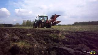 John Deere 6330 Extreme ploughing 2013