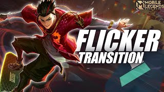 SMOOTH TRANSITION Part.3!! FLICKER TRANSITION | Tutorial | MLBB | Filmora 11